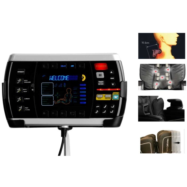 Sillón de masajes con pantalla