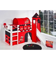 Cama alta infantil Cars