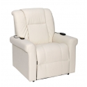 SILLON LEVANTA PERSONAS SEINE POLIPIEL BEIGE