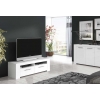 Mueble tv blanco brillo