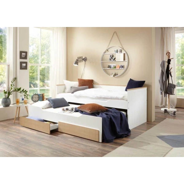 Cama con cajones y supletoria