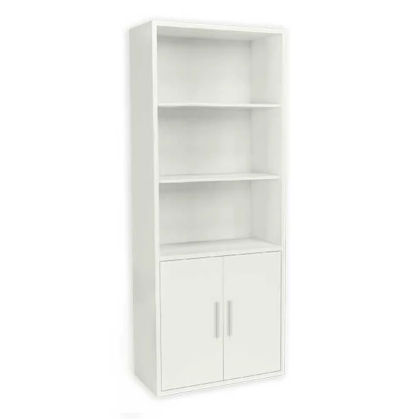 Estantería con armario