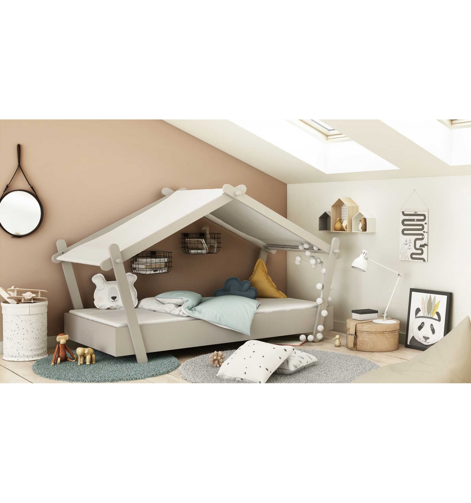 cama infantil casita