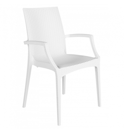 SILLA CON REPOSABRAZOS RATTAN BISTROT