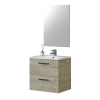 MUEBLE DE BAÑO PARA COLGAR CON 2 CAJONES GOOSE