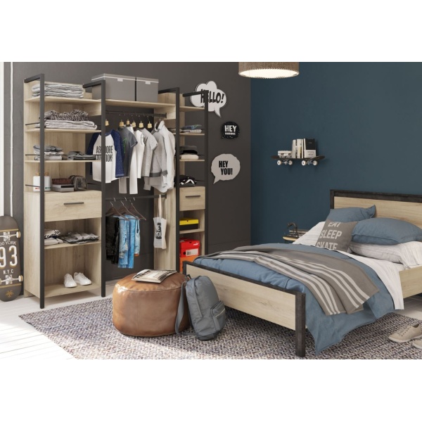 Vestidor Estilo Industrial