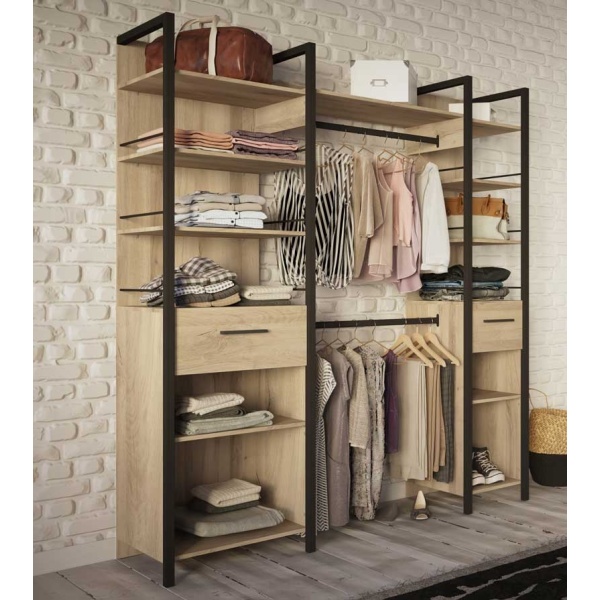 Vestidor Estilo Industrial