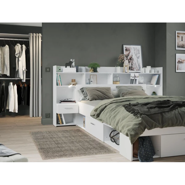 Cabezal Con Mesitas Noche