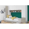 CAMA CON ARMARIO PUENTE AREN