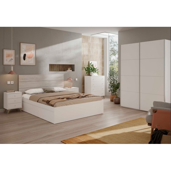 Cabecero y 2 Mesitas