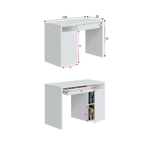 Escritorio Juvenil Pequeño