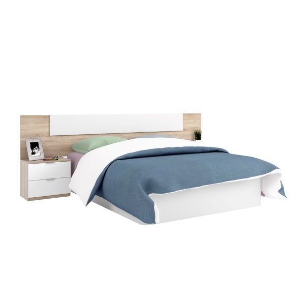 Cabezal Con Mesitas De Noche