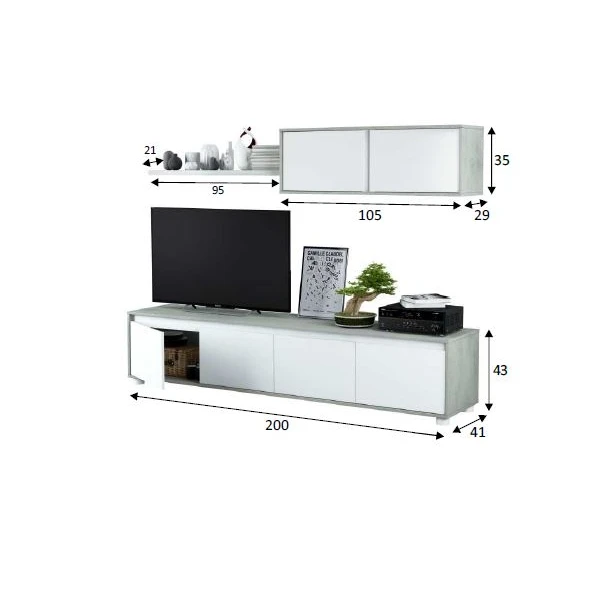 Conjunto Mueble Salon