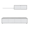 CONJUNTO MUEBLE SALON TV CON MÓDULO SUPERIOR KALK