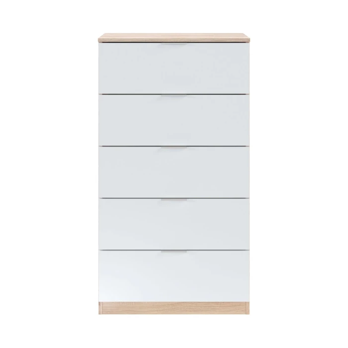 Cómoda Alta 5 Cajones