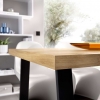 MESA DE COMEDOR DE ESTILO INDUSTRIAL WANDY