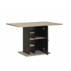 MESA DE COCINA CON BOTELLERO Y PUERTA DOCK