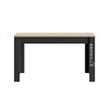 MESA DE COMEDOR EXTENSIBLE EN ESTILO INDUSTRIAL WEY