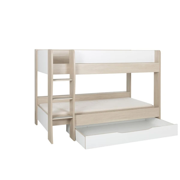 LITERA BICOLOR CON CAJÓN INFERIOR JADA