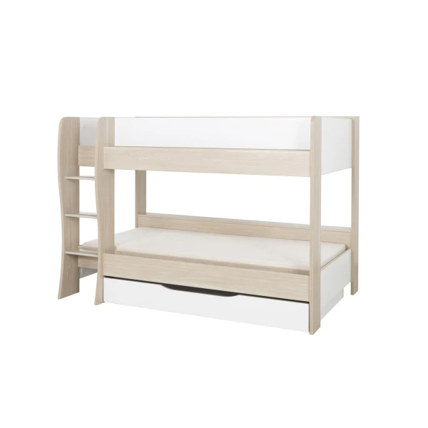 LITERA BICOLOR CON CAJÓN INFERIOR JADA