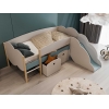 CAMA INFANTIL CON TOBOGAN KUMI