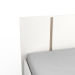 Medidas técnicas y dimensiones de la Cama con Diseño Minimalista Nord, 152x46 cm