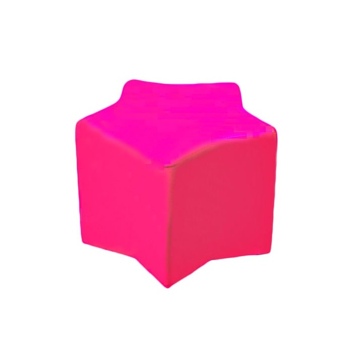 Butaca puff infantil rosa